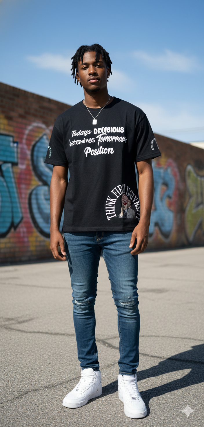 Short sleeve T-shirt (230 GSM ) Premium 3d+ Flat embroidery.