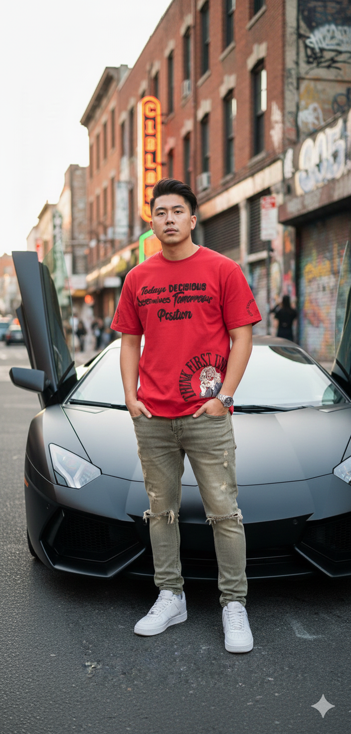 Short Sleeve T-Shirt (230GSM) Premium 3d+Flat Embroidery